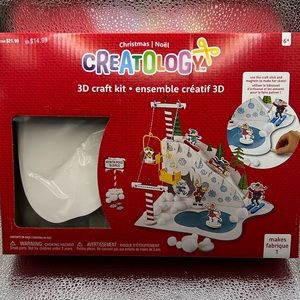 Ski lift 3D craft kit